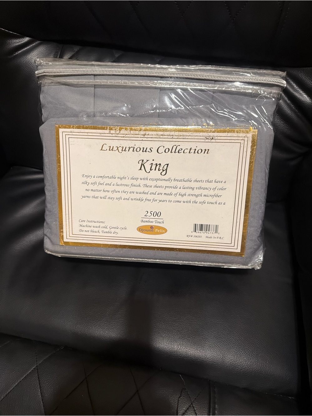 King Sheet Set - Gray